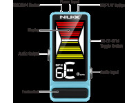 Nux NTU-3 MKII Flow Tune Compact Large Screen Tuner Pedal Nux NTU-3 MKII Flow Tune Compact Large Screen Tuner Pedal